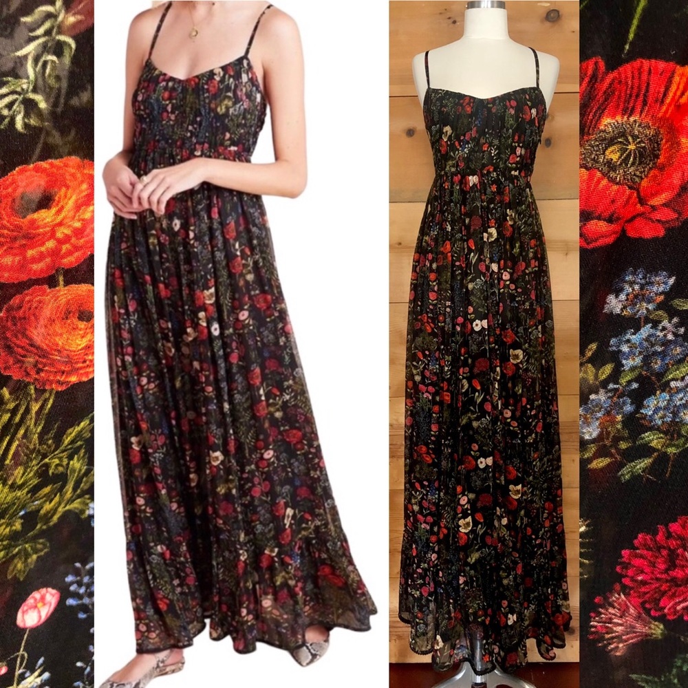 Payal Jain madding maxi floral dark academia goth botany nature cottagecore